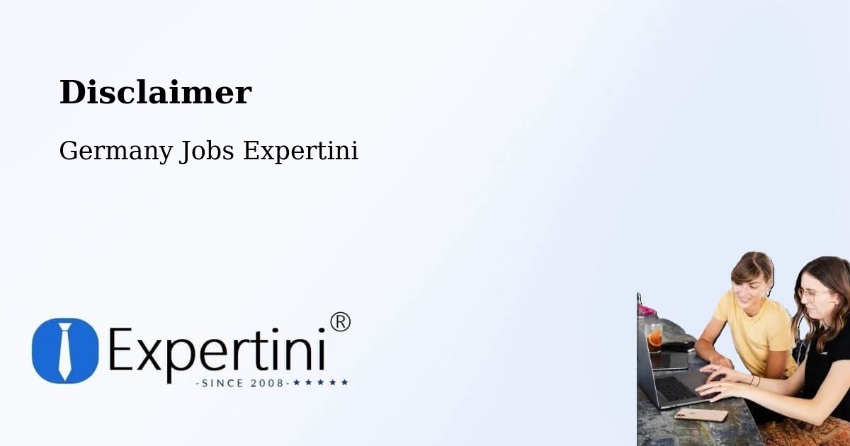 Disclaimer – Memmingen - Germany Jobs Expertini